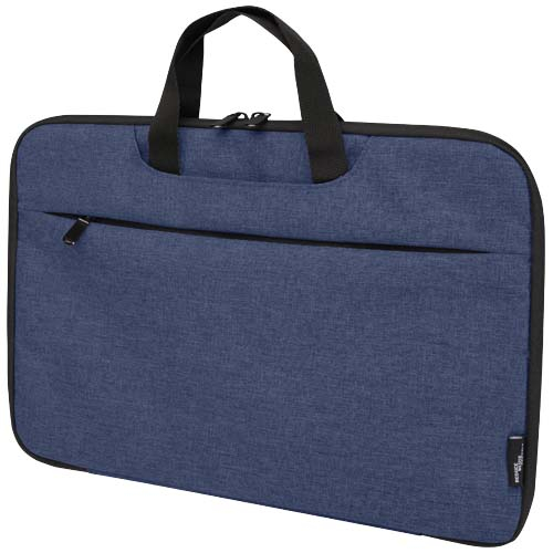 Sacoche 2-en-1 recyclée écran 17" à personnaliser Libra Bleu cobalt